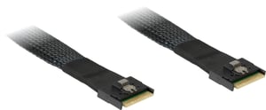 Inter-Tech SFF-8654 8i 0,75 m 24 Gbit/s Czarny