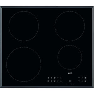 AEG IKB64301FB Svart Inbyggd 60 cm Induktionshäll med 4 kokzoner