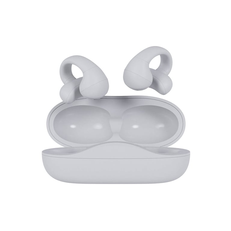 Happy Plugs Clip langattomat kuulokkeet, valkoinen