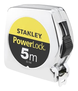 Stanley 0-33-194 5 m Measuring Tape, Metallic Steel