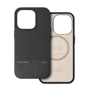 Native Union RECLA-BLK-NP23P Cell Phone Case, 15.5 cm (6.1"), Black