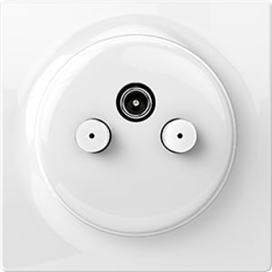 Fibaro Walli N eluttag R /TV + SAT Vit