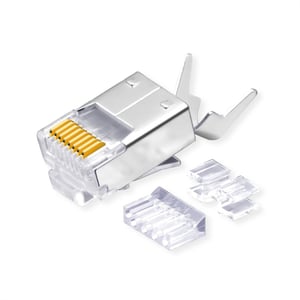 ROLINE 21.17.3095 RJ-45-Stecker, transparent