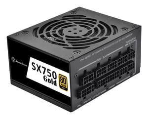 Silverstone SX750 Gold moduł zasilaczy 750 W 20+4 pin ATX SFX Czarny
