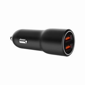 Gembird TA-UC-A2QC36-CAR-01 Ladegerät für mobile Geräte – Handy, Smartphone – Schwarz – Zigarettenanzünder – Schnellladung – Automatisch