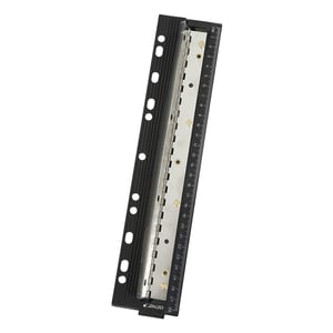 Genie PP 4M 3-Sheet Hole Punch, Black