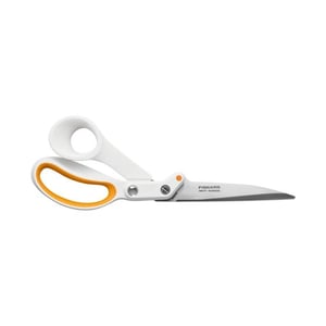 Fiskars 1070082 School and Stationery Scissors Pattern-Cutting Scissors Pattern Design + Straight-Blade Orange, White