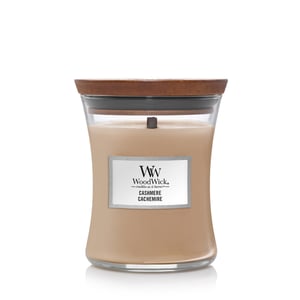 WoodWick Cashmere świeca Cylidner Jeżyna, Drzewo cedrowe, Owocowy, Imbir, Orris, Gruszka, Różowy pieprz, Pigwa, Drzewo sandałowe, Tonkowiec wonny Brązowy 1 szt.
