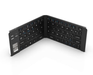 Inca IBK-579BT klawiatura Dom Bluetooth Metaliczny, Srebrny