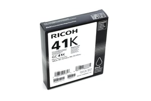 Ricoh 405761 Tintenpatrone, 1 Stück. Original. Standard-Ergiebigkeit. Schwarz (Fotodruck)