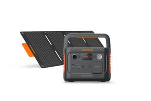 Jackery Explorer 300 Plus bärbar laddningsstation med 4 litium-järn-fosfat-batterier (LiFePO4) på 600 W
