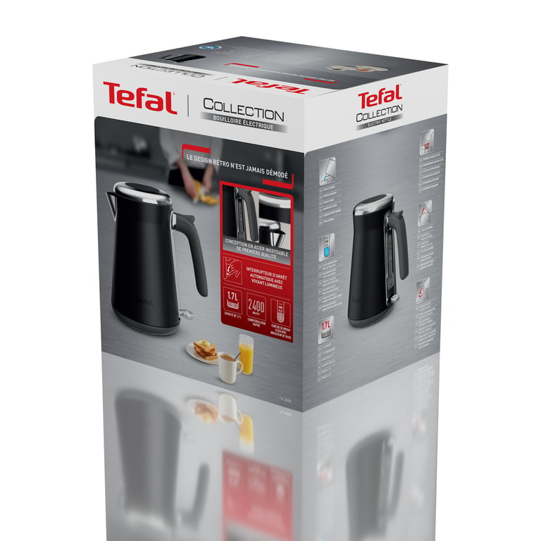 Tefal Collection KI6668E0 czajnik elektryczny 1,7 l 2400 W Czarny