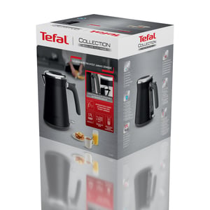 Tefal Collection KI6668E0 czajnik elektryczny 1,7 l 2400 W Czarny