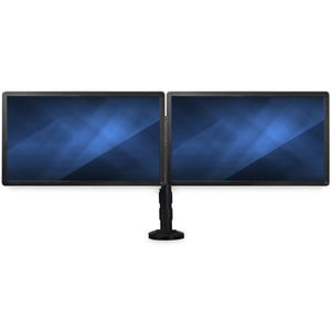 StarTech ARMBARDUOG Monitor Mount / Stand, 68.6 cm (27"), Desk, Black
