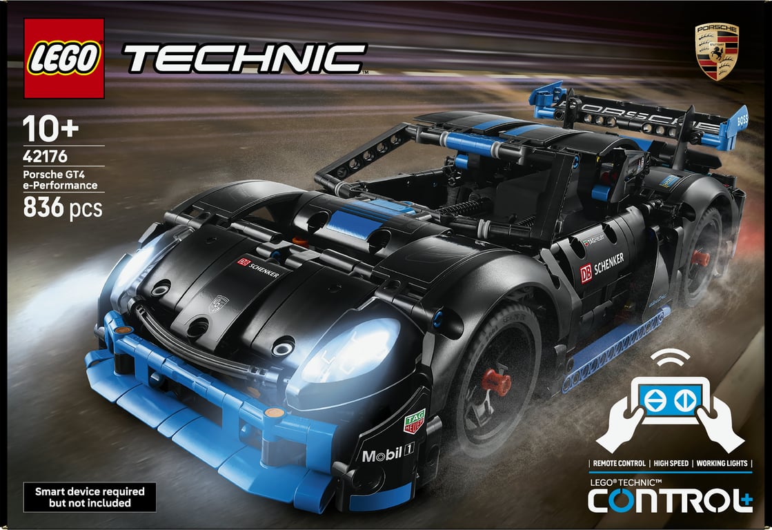 LEGO Technic Samochód wyścigowy Porsche GT4 e-Performance