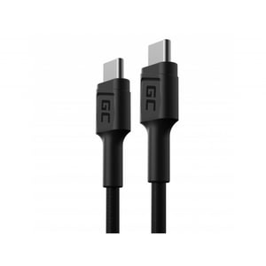 Green Cell Kabel GC PowerStream USB-C - USB-C 30cm, szybkie ładowanie Power Delivery (60W), Ultra Charge, QC 3.0