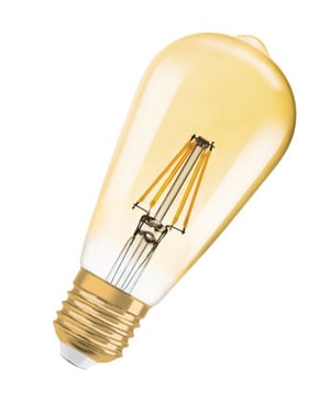 LEDVANCE Vintage 1906 lampa LED Ciepłe białe 2400 K 6,5 W E27