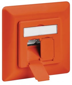 Intellinet 771559 eluttag 2 x RJ-45 Orange
