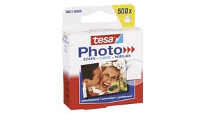 TESA 56621 Photo Corner, 500 pcs. White