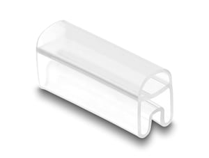 DeLOCK 80950 Cable Tag, Clear Plastic, 50 pcs.