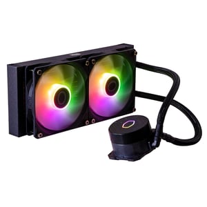 Cooler Master MasterLiquid 240L Core ARGB CPU-Flüssigkeitskühlset 12 cm Schwarz