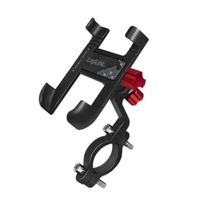 LogiLink AA0149 Halterung Passive Halterung Mobiltelefon/Smartphone Schwarz, Rot