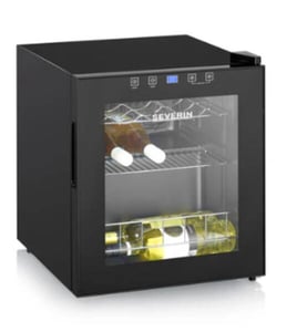 Severin WKS8907 Freestanding Black 15 bottles.