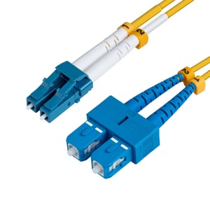 Microconnect FIB421003 InfiniBand-/fiberoptisk kabel, 3 m, LC/SC, gul