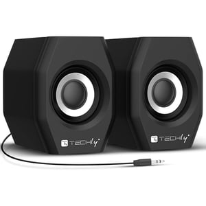 Techly ICC SP-320STY Lautsprecher Schwarz 6 W
