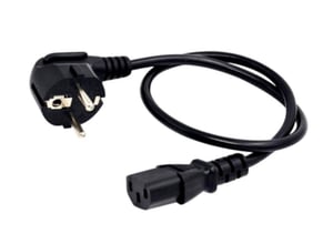 Intel AC06C13EU kabel zasilające Czarny 0,6 m C13 panel IEC 320