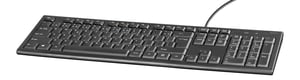 Deltaco TB-626-LT klawiatura Uniwersalne USB Litewski Czarny