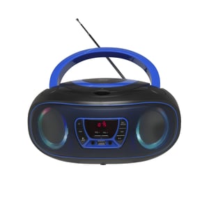 Denver TCL-212BT BLUE Schwarz, Blau Tragbarer CD-Player