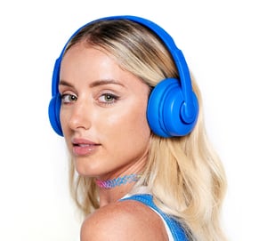 Skullcandy S5CSW-M712 hörlurar/headset Trådlöst Huvudband Musik Micro-USB Bluetooth Blå