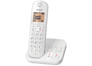 Panasonic KX-TGC420 Telefon w systemie DECT Nazwa i identyfikacja dzwoniącego Biały