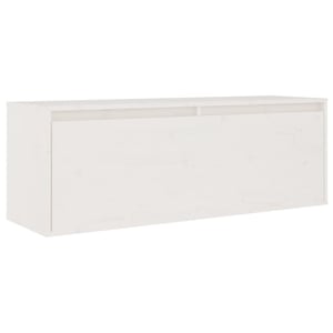 VidaXL 813467 White Pine Shelf