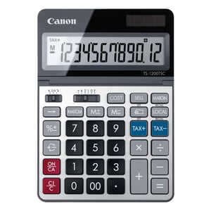 Canon TS-1200TSC kalkulator Desktop Podstawowy kalkulator Metaliczny