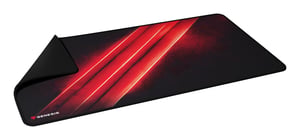 GENESIS Carbon 500 Maxi Flash G2 Podkładka dla graczy Czarny, Czerwony