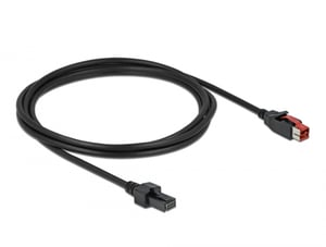 DeLOCK PoweredUSB Male Cable 24 V > 2 x 4-pin Male, 5 m, for printers and POS terminals