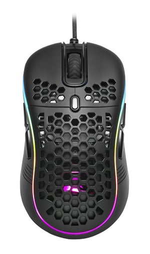 Sharkoon Light² S myszka Gaming Oburęczny USB Typu-A Optyczny 6200 DPI
