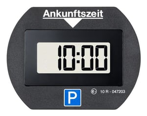 Needit Park Lite Parkplatte Schwarz Elektronisch
