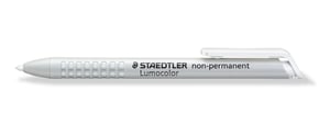 Staedtler Lumocolor 768 marker permanentny Końcówka pociskowa Biały 1 szt.