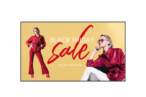 LG 98UM5K Flat-Panel Digital Signage 2.49 m (98") LCD Wi-Fi 500 cd/m² 4K Ultra HD Black WebOS 16/7