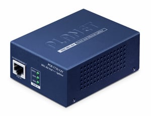 PLANET POE-173S-12V Netzwerk-Splitter, PoE-Unterstützung, blau