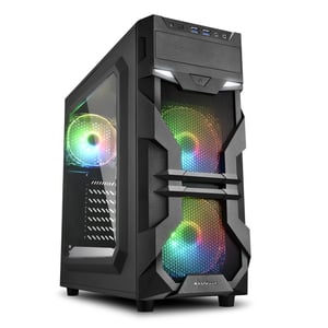 Sharkoon VG7-W RGB Midi Tower Czarny