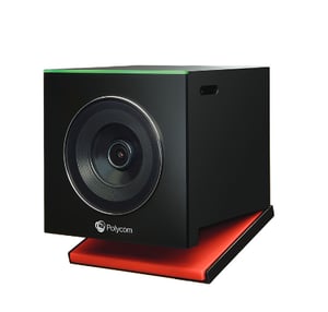 POLY EagleEye Cube Webcam 1920 x 1080 px Schwarz, Rot