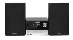 Grundig CMS 3000 BT DAB+ System micro domowego audio 30 W Czarny, Srebrny