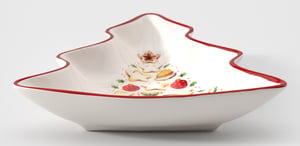 Villeroy & Boch Winter Bakery Delight Porcelana Biały, Wielobarwny Inne Misa do podawania