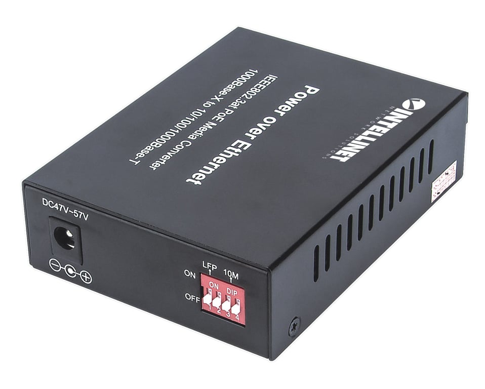 Intellinet 508209 konwerter sieciowy 1000 Mbit/s 1310 nm Pojedynczy Czarny