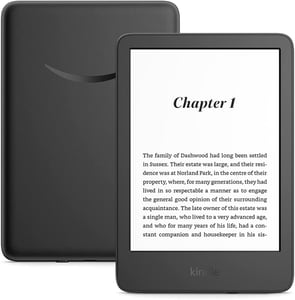 Amazon Kindle e-reader, Touchscreen, 16 GB, Wi-Fi, Black