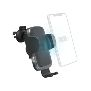 Hama FC10 Motion Smartfon Czarny, Metaliczny Zapalniczka Bezprzewodowe ładowanie Szybkie ładowanie Automatyczna